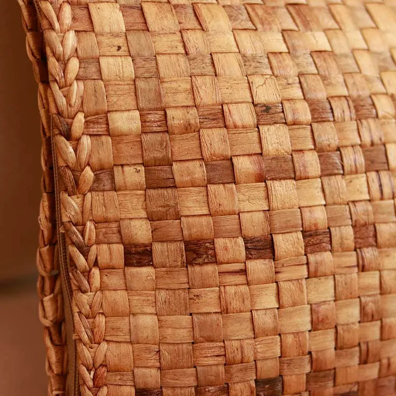 Chic Water Hyacinth Cushion Cover (Single)
