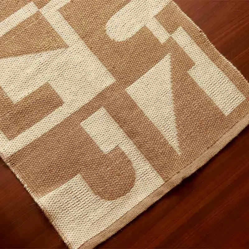 Mocha Sands Jute Rug | 3x2 ft