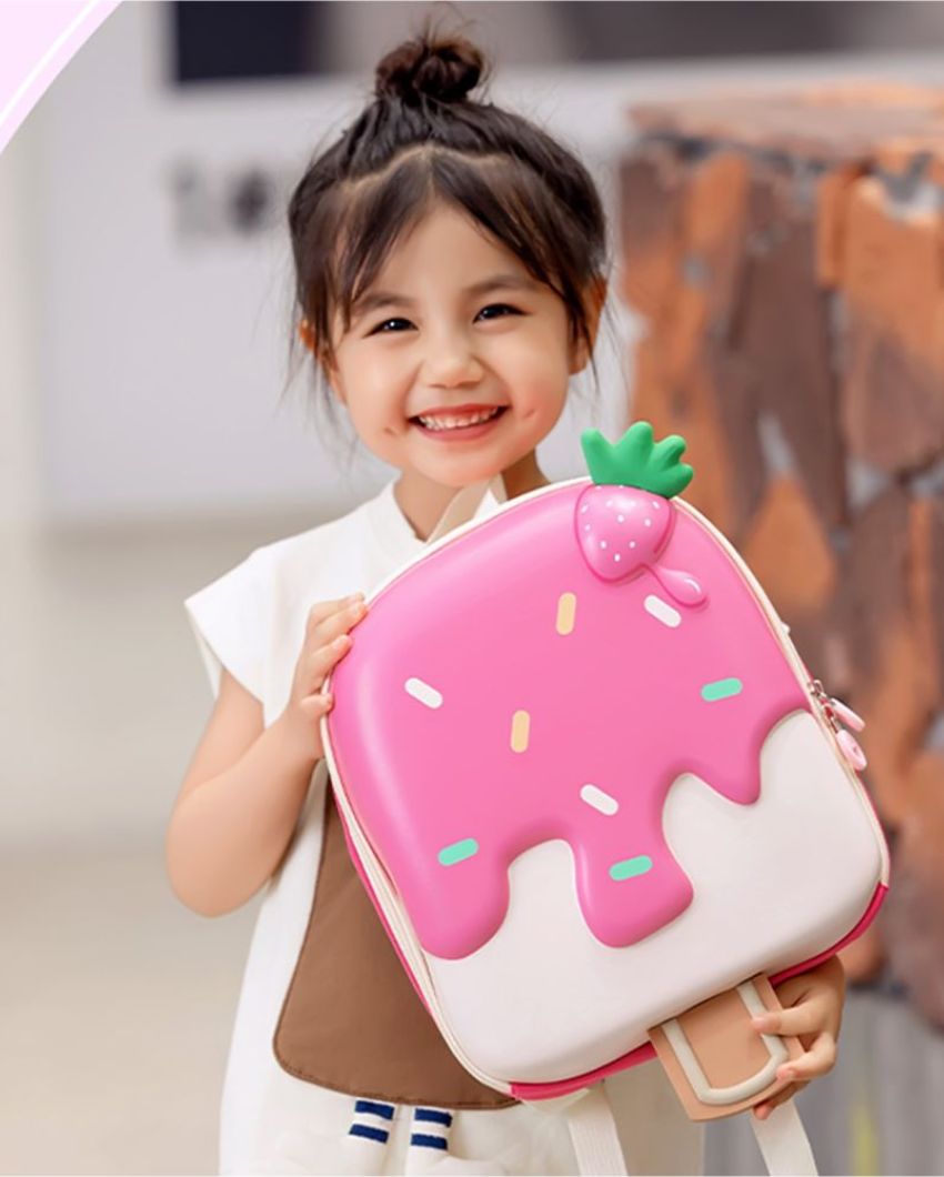 Charming Mini Ice cream Themed Kids Backpack | 10 x 4 x 11 inches