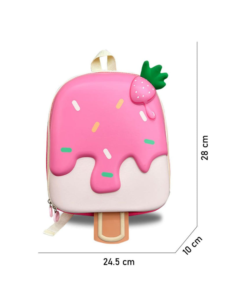 Charming Mini Ice cream Themed Kids Backpack | 10 x 4 x 11 inches