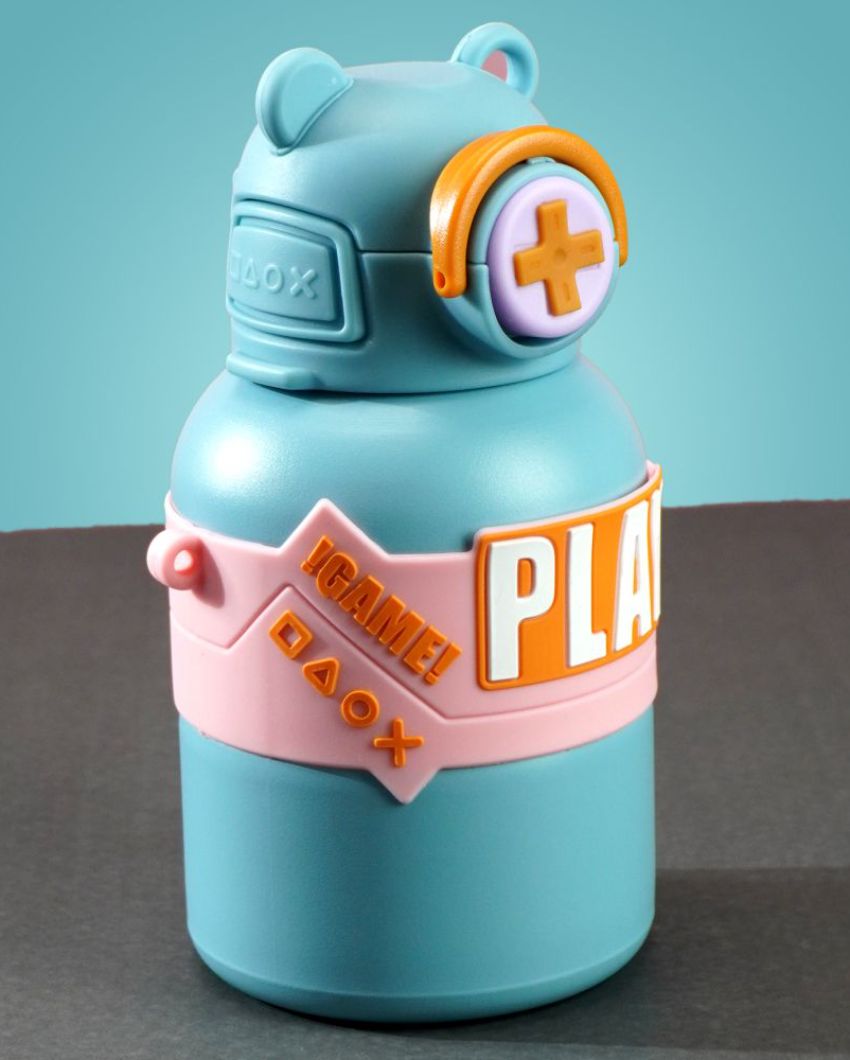 Game Theme Stainless Steel Kids Water Bottle | 4 x 7 inches | 550ml