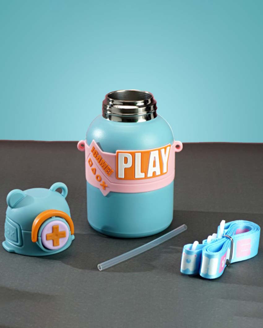 Game Theme Stainless Steel Kids Water Bottle | 4 x 7 inches | 550ml