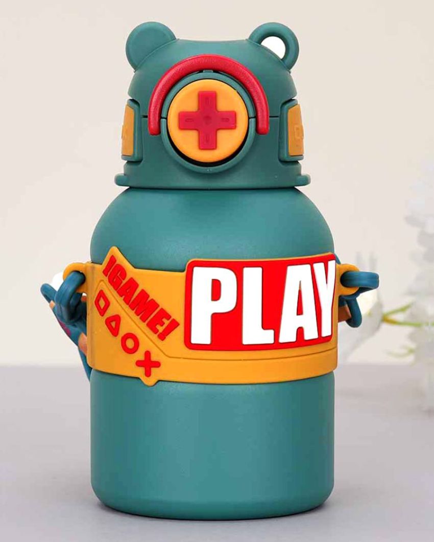 Game Theme Stainless Steel Kids Water Bottle | 4 x 7 inches | 550ml