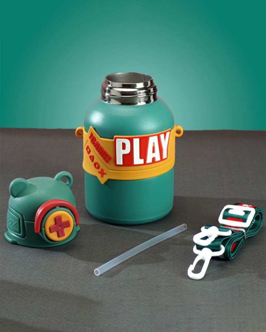 Game Theme Stainless Steel Kids Water Bottle | 4 x 7 inches | 550ml