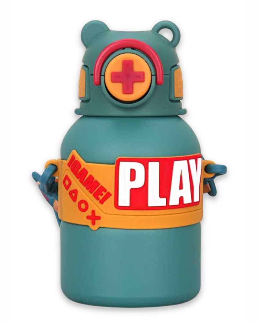 Game Theme Stainless Steel Kids Water Bottle | 4 x 7 inches | 550ml