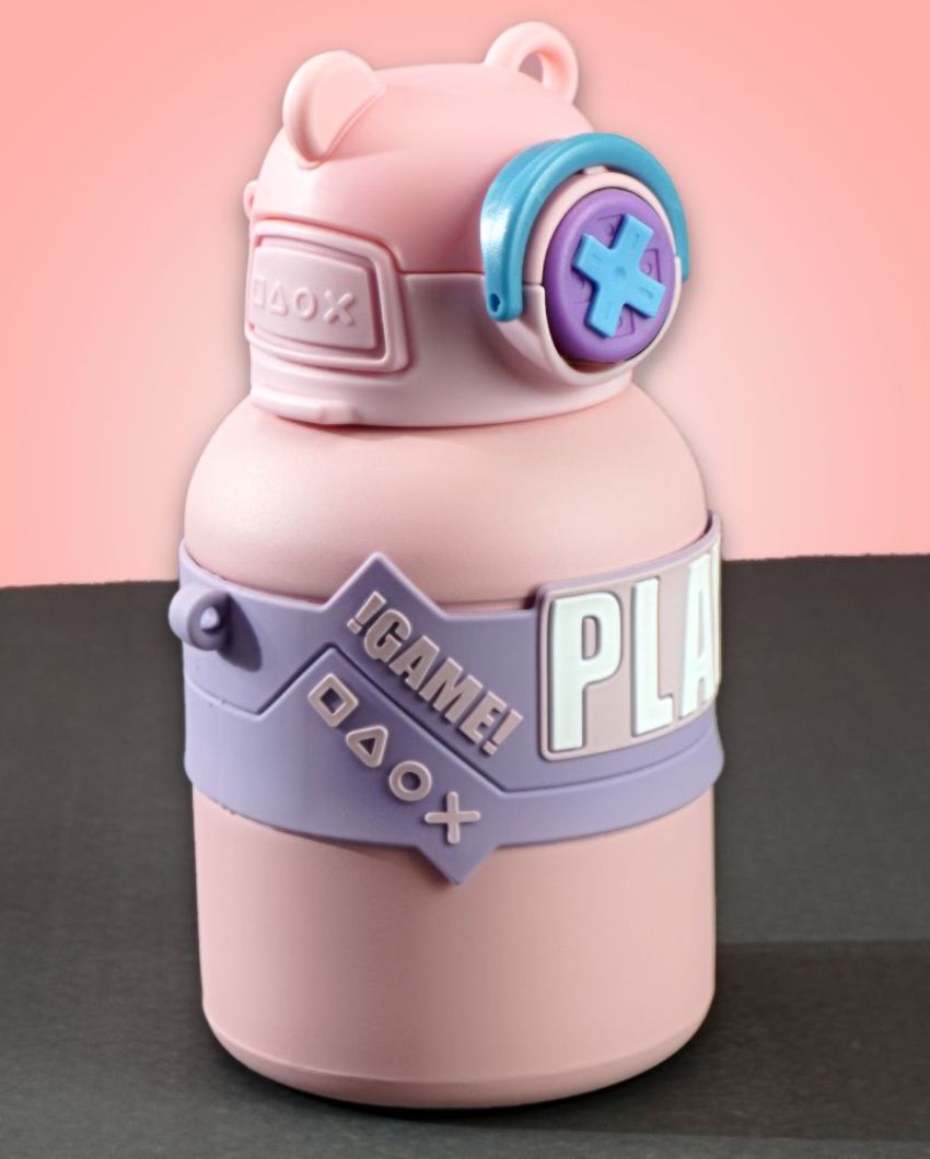 Game Theme Stainless Steel Kids Water Bottle | 4 x 7 inches | 550ml