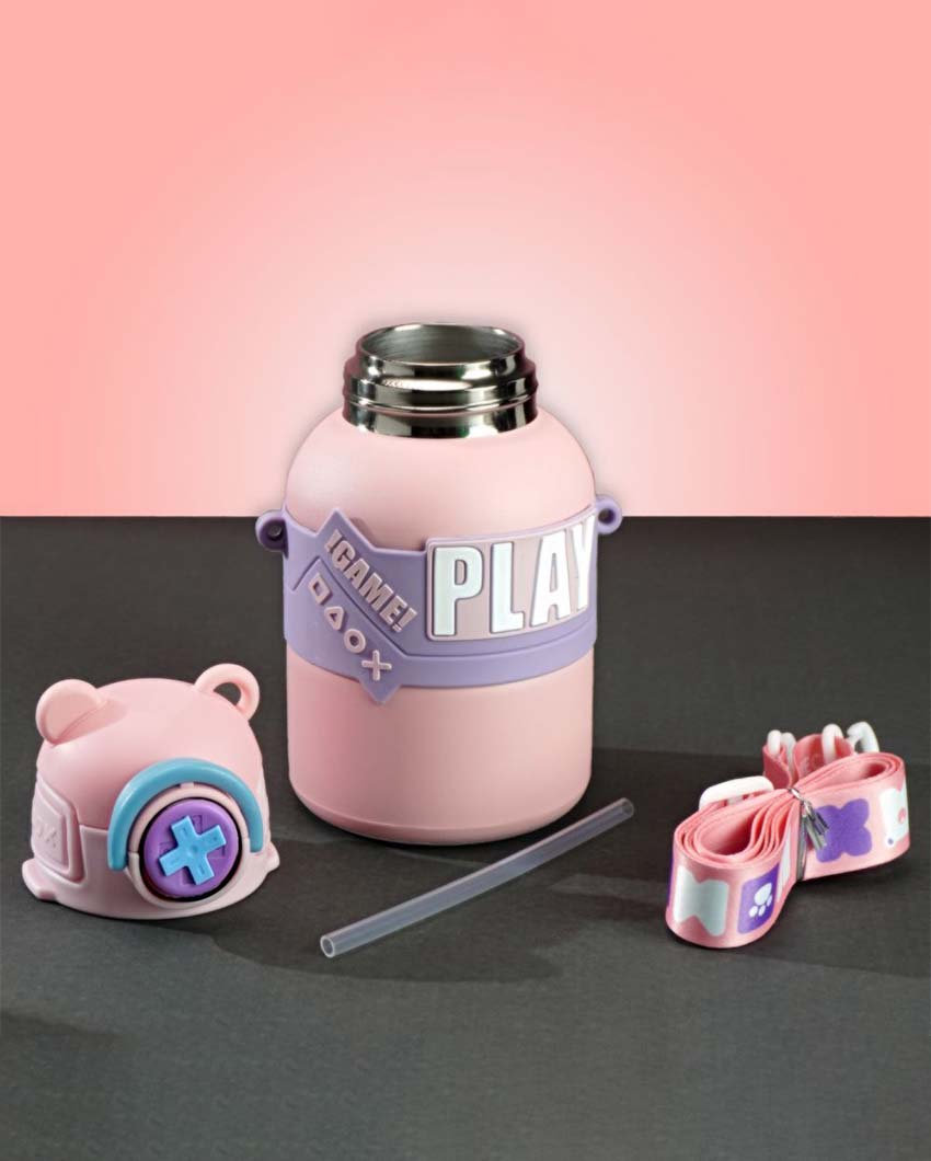 Game Theme Stainless Steel Kids Water Bottle | 4 x 7 inches | 550ml