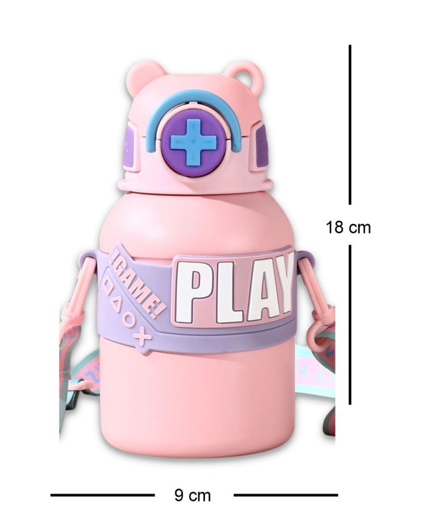 Game Theme Stainless Steel Kids Water Bottle | 4 x 7 inches | 550ml