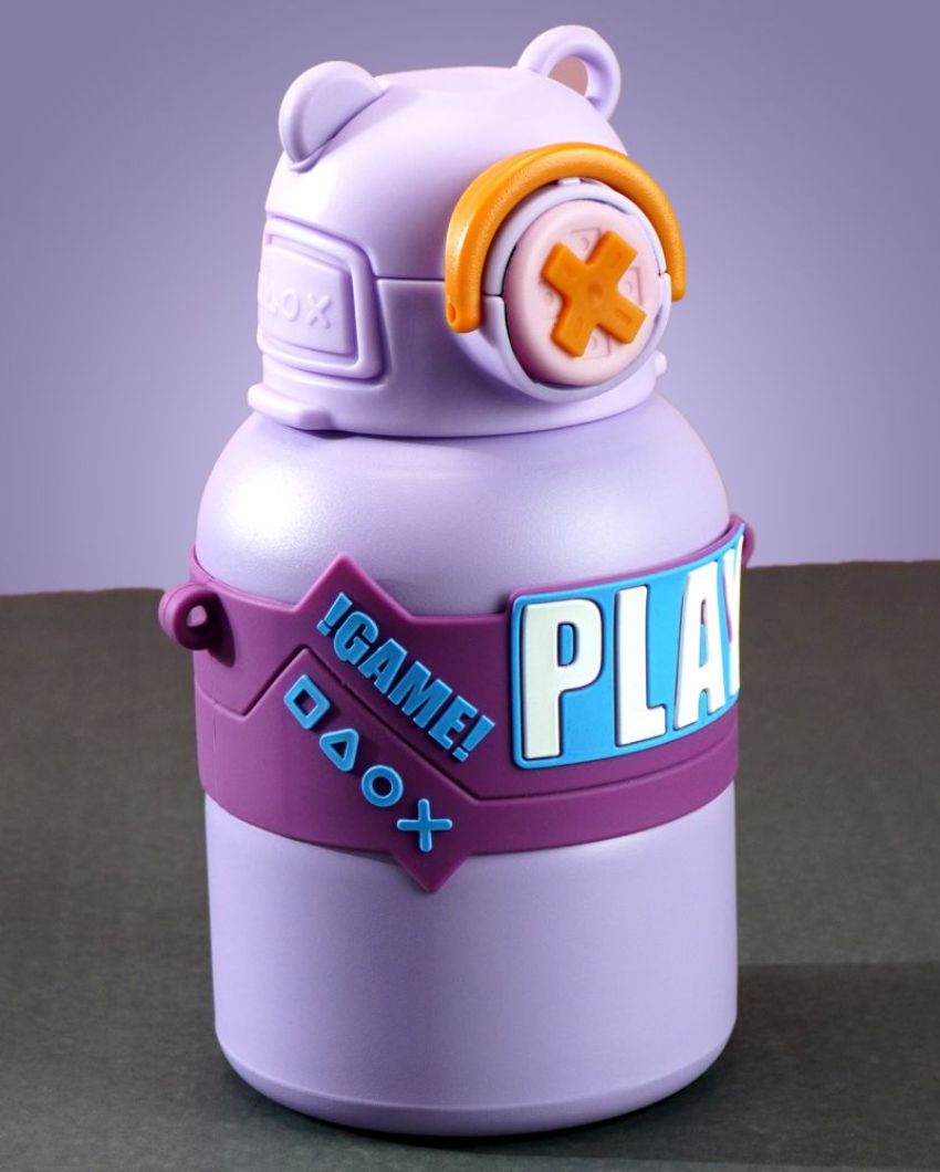 Game Theme Stainless Steel Kids Water Bottle | 4 x 7 inches | 550ml