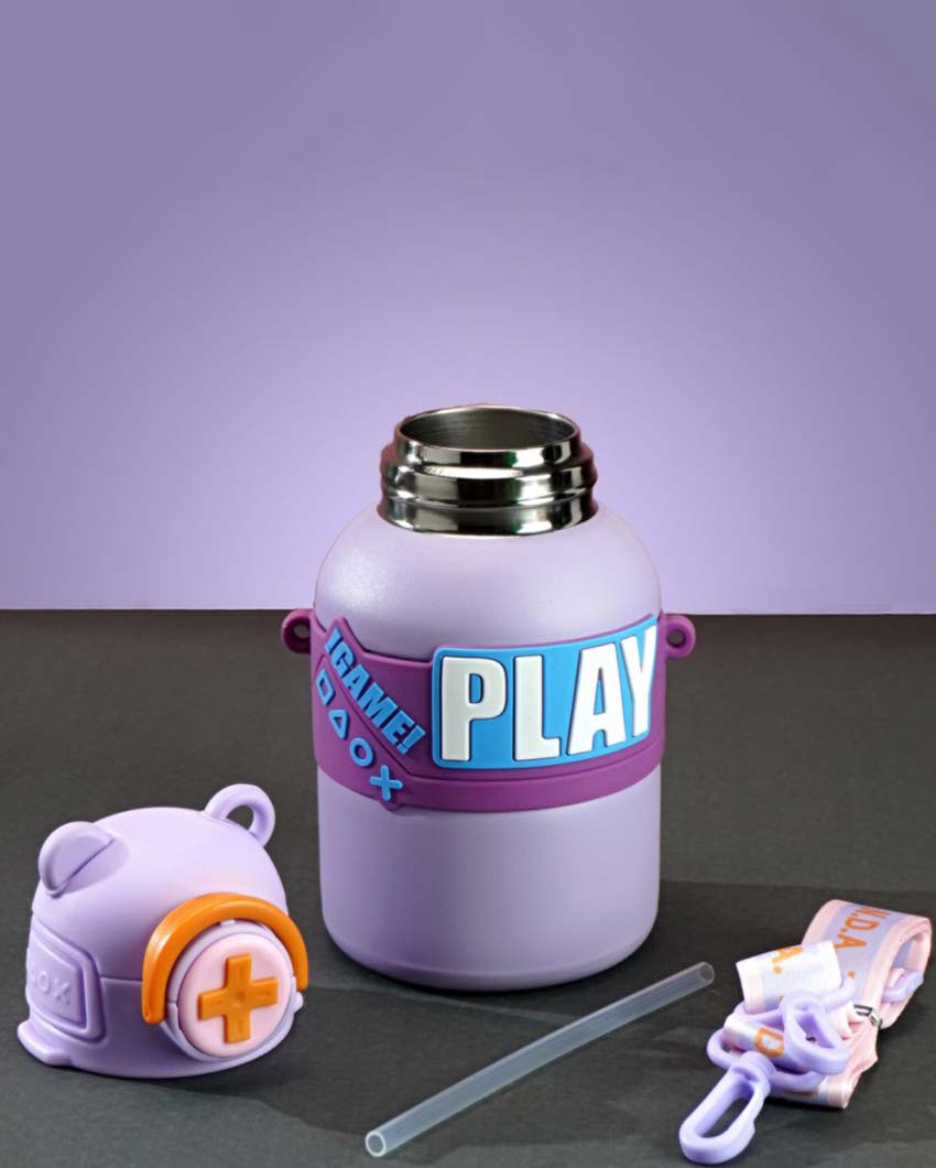 Game Theme Stainless Steel Kids Water Bottle | 4 x 7 inches | 550ml