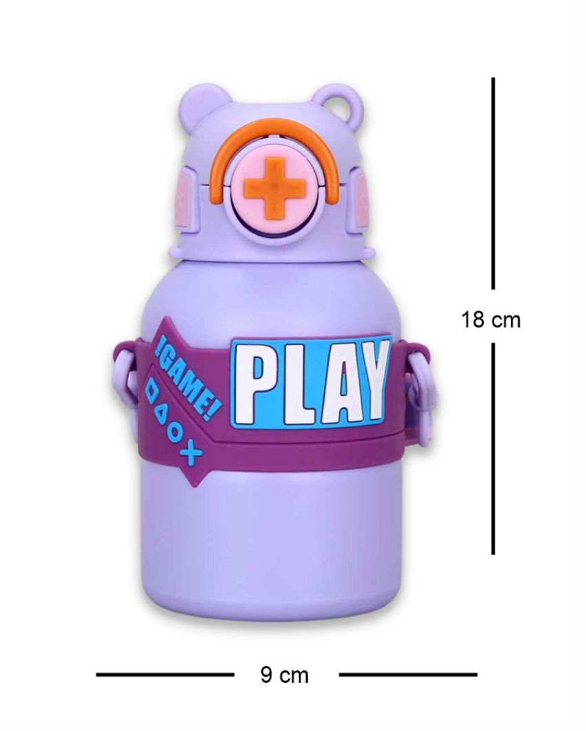 Game Theme Stainless Steel Kids Water Bottle | 4 x 7 inches | 550ml