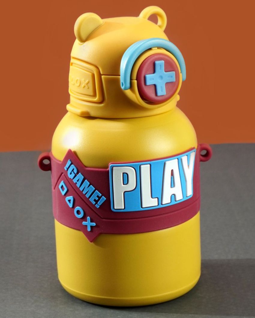 Game Theme Stainless Steel Kids Water Bottle | 4 x 7 inches | 550ml