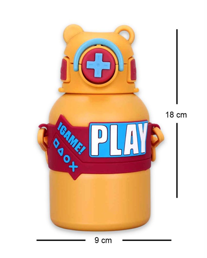 Game Theme Stainless Steel Kids Water Bottle | 4 x 7 inches | 550ml