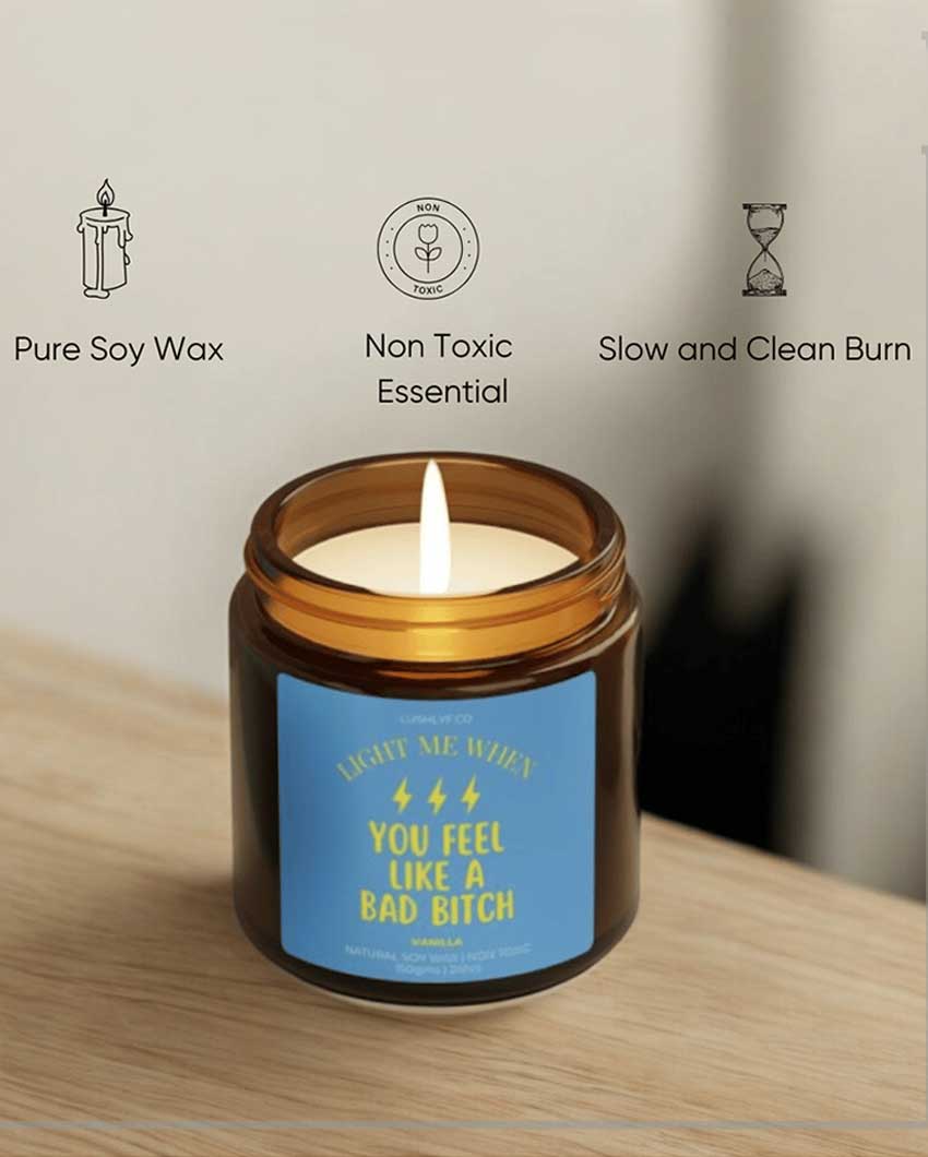 Love Serenity Valentine Love Candles Vanilla Soy Wax Candle | 3 x 3 inches | 150ml