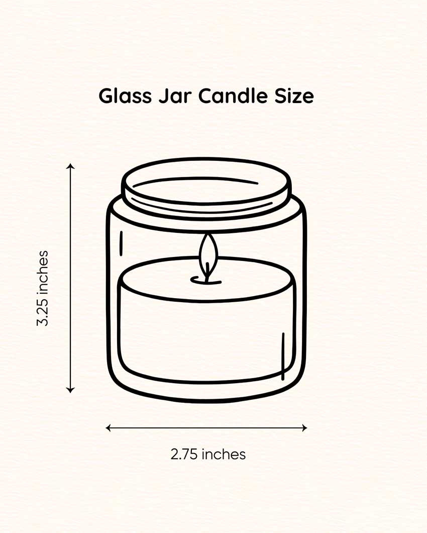 Love Serenity Valentine Love Candles Vanilla Soy Wax Candle | 3 x 3 inches | 150ml