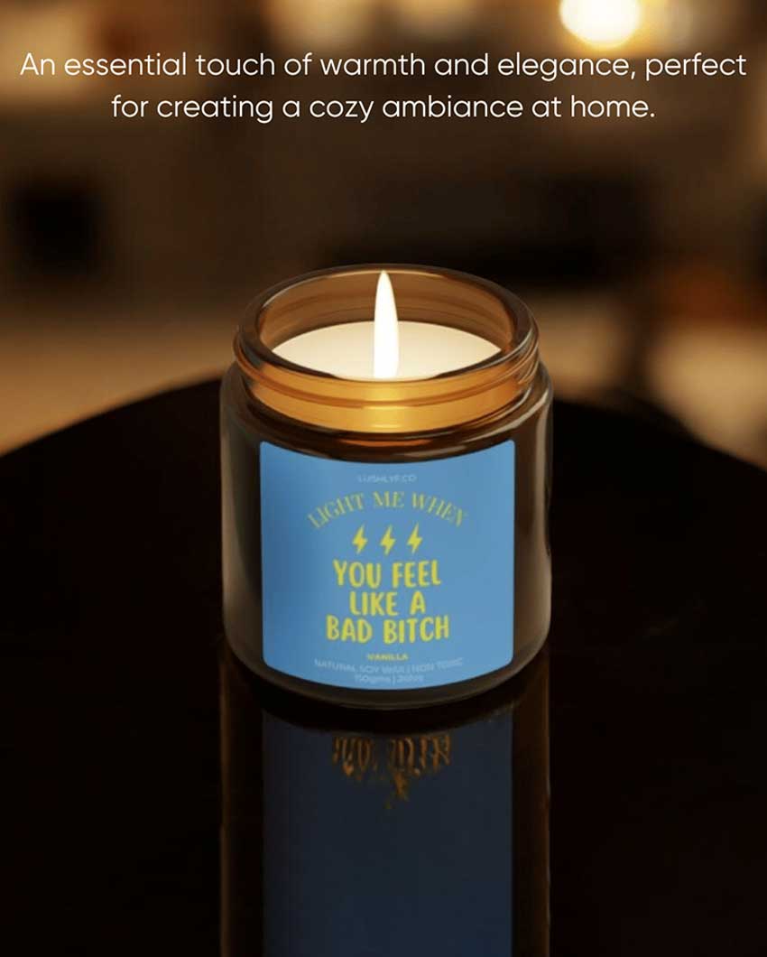 Love Serenity Valentine Love Candles Vanilla Soy Wax Candle | 3 x 3 inches | 150ml