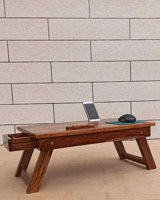 Noah Sheesham Wood Laptop Table