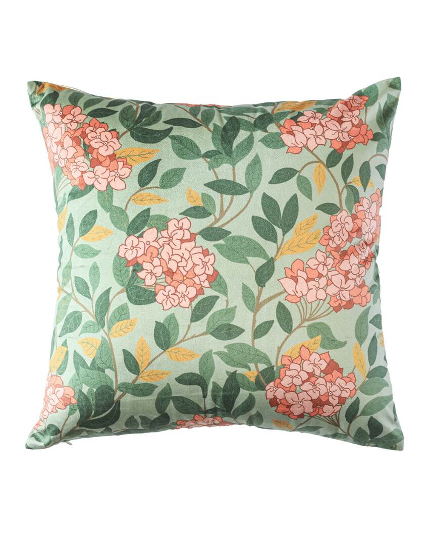 Madhumalati Velvet Cushion Covers | 16 x 16 inches