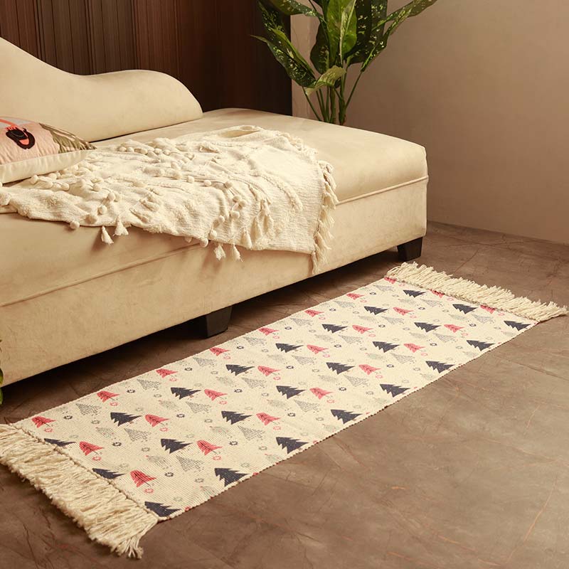 Trees Accent Runner Mat | 34 x 21 inches