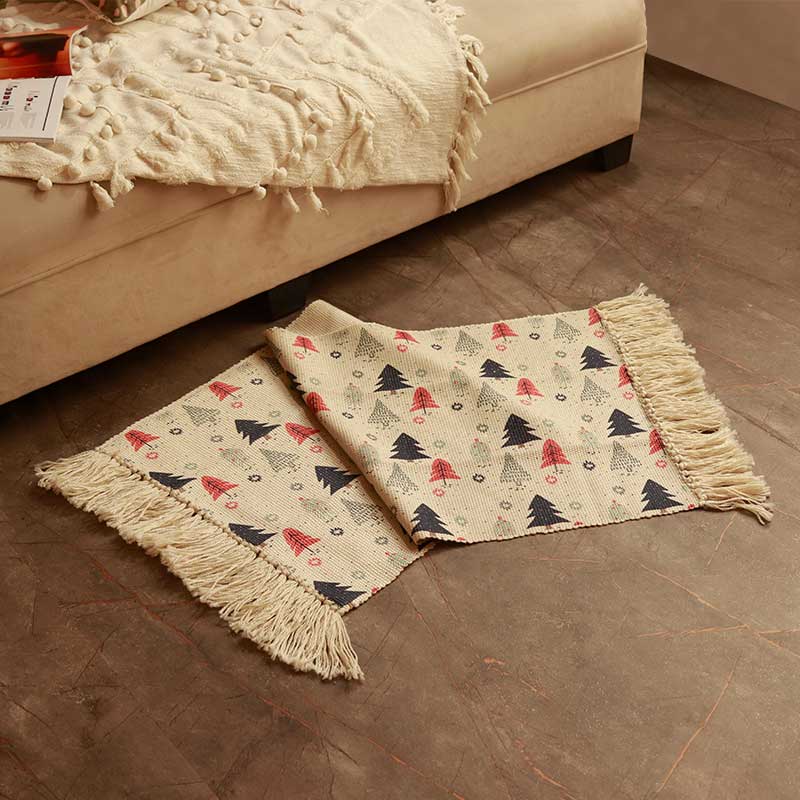 Trees Accent Runner Mat | 34 x 21 inches
