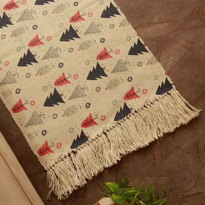 Trees Accent Runner Mat | 34 x 21 inches