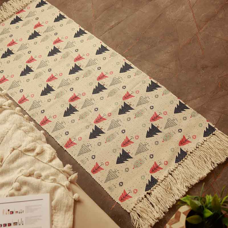 Trees Accent Runner Mat | 34 x 21 inches