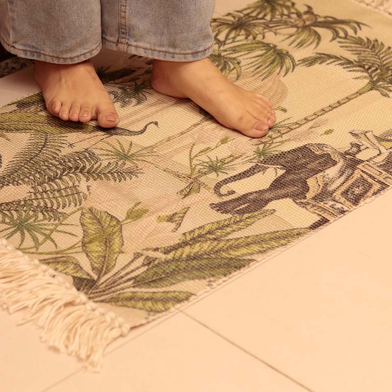 Jungle Accent Floor Mat | 34 x 21 inches
