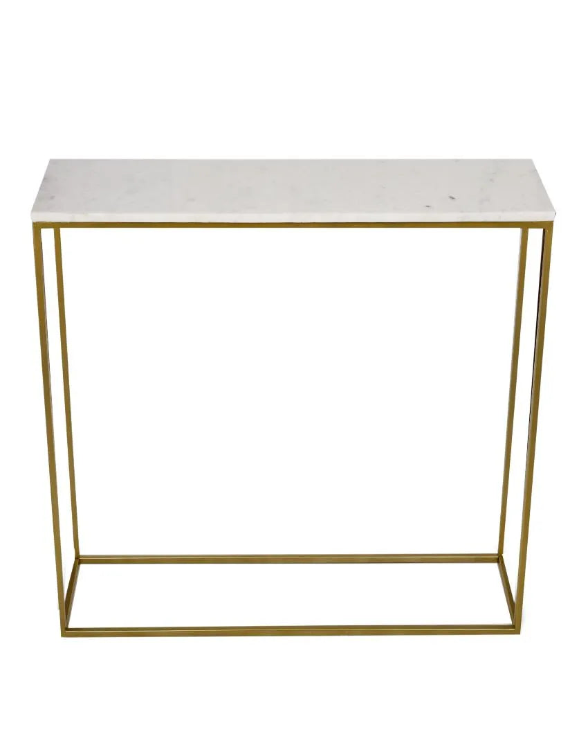 Nested Marble Top Console Table | Set Of 2