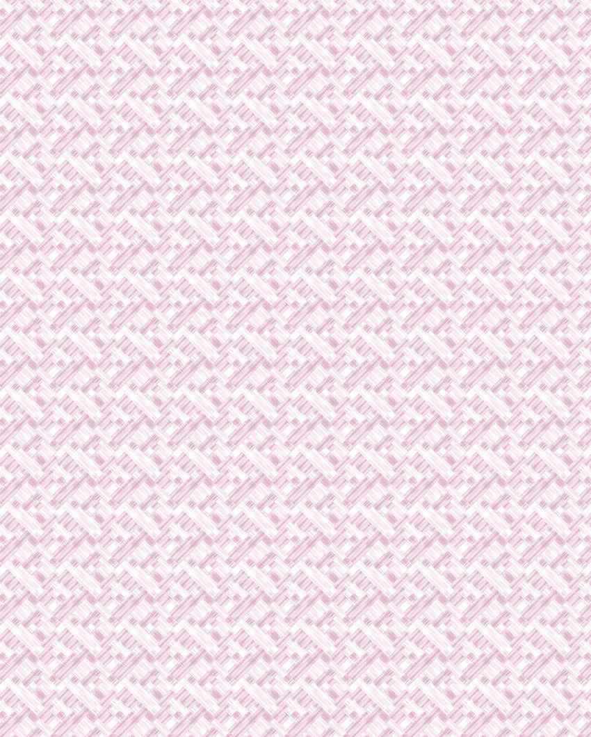 Comfyduo Pink Polycotton Single Bed Sheet With Pillow Cover | Pack of 2