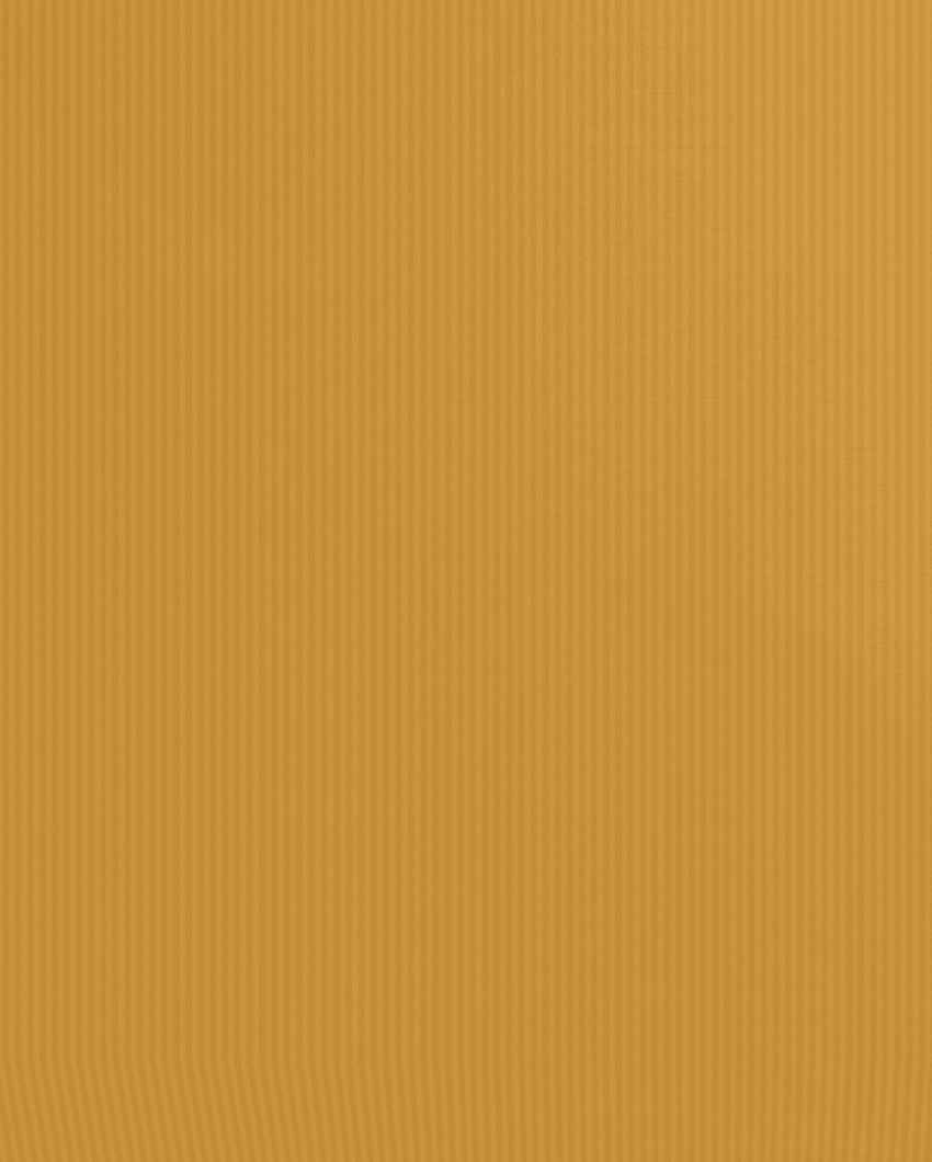 Sleepblank Ochre Yellow Cotton Satin Super King Bed Sheet With Pillow Covers | Pack of 3