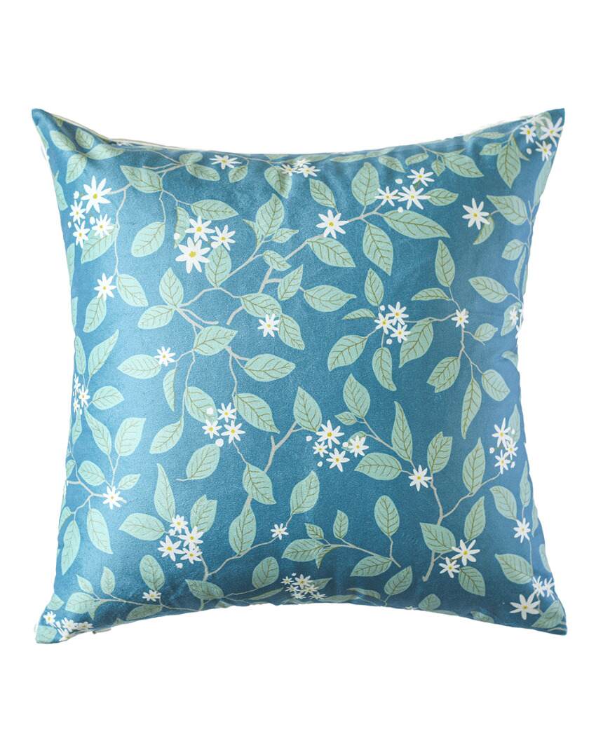 Mogra Velvet Cushion Covers | 16 x 16 inches