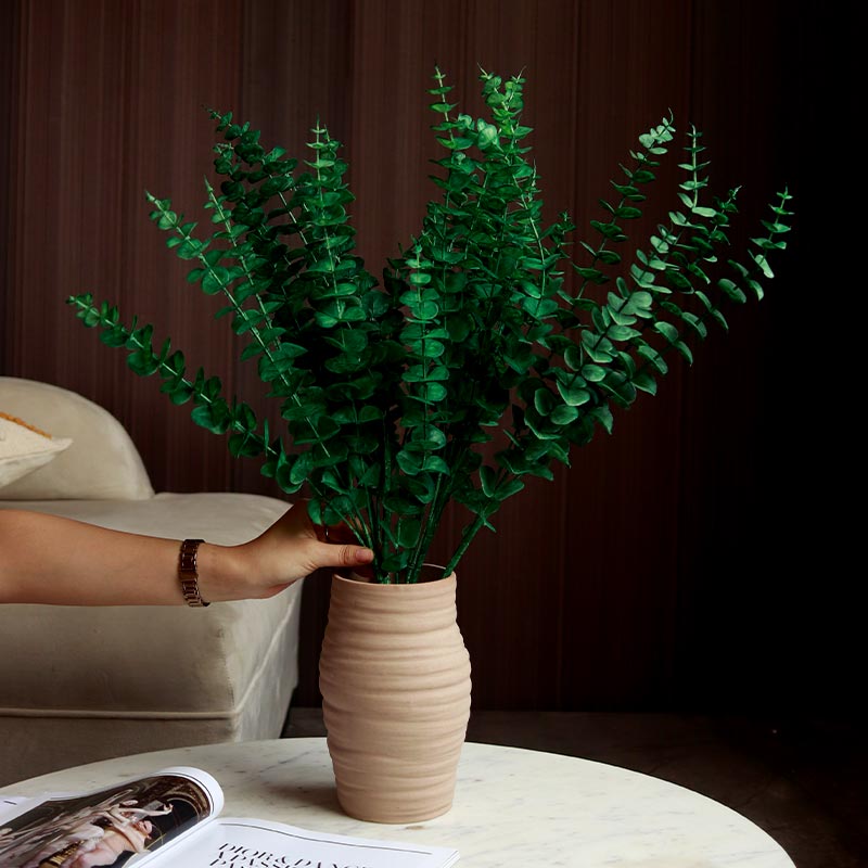 Artificial Green Eucalyptus Sticks | Set of 6