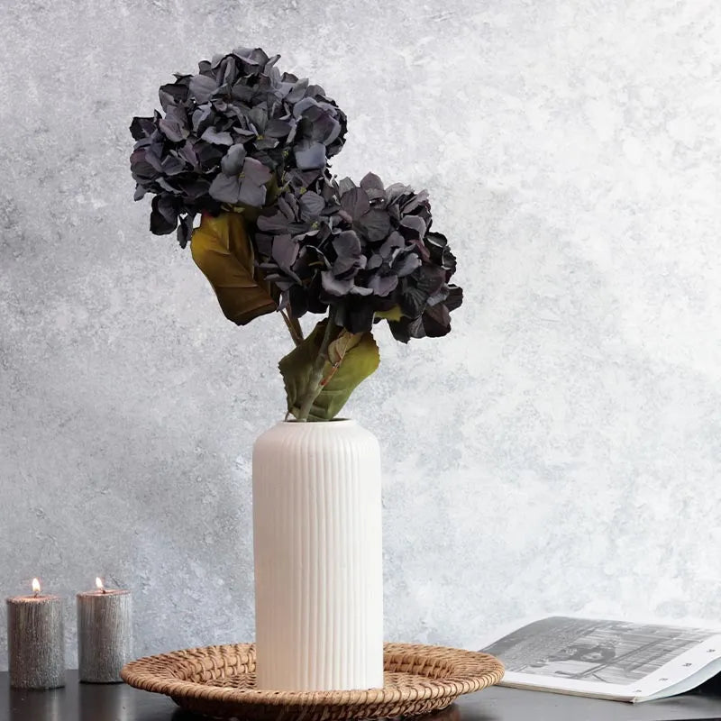Artificial Hydrangea Flower Sticks | Set of 2