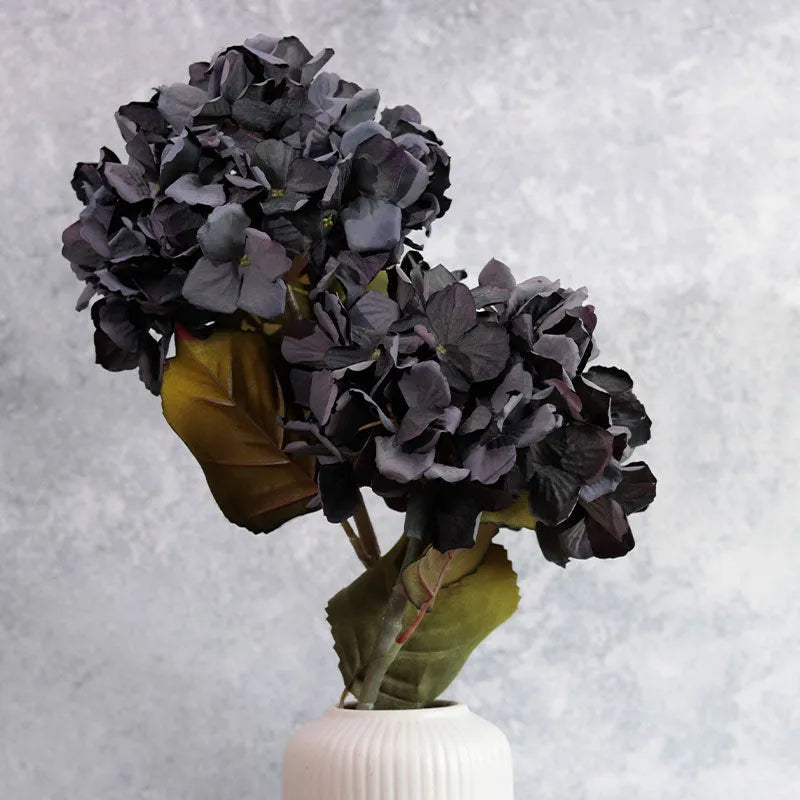 Artificial Hydrangea Flower Sticks | Set of 2