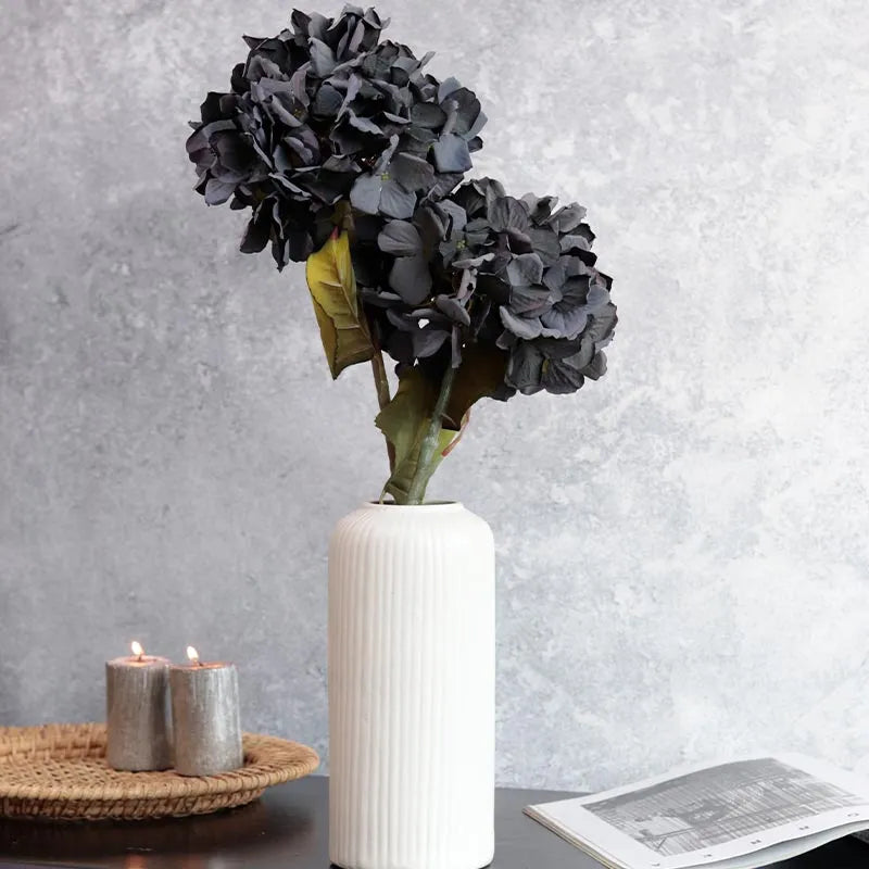 Artificial Hydrangea Flower Sticks | Set of 2