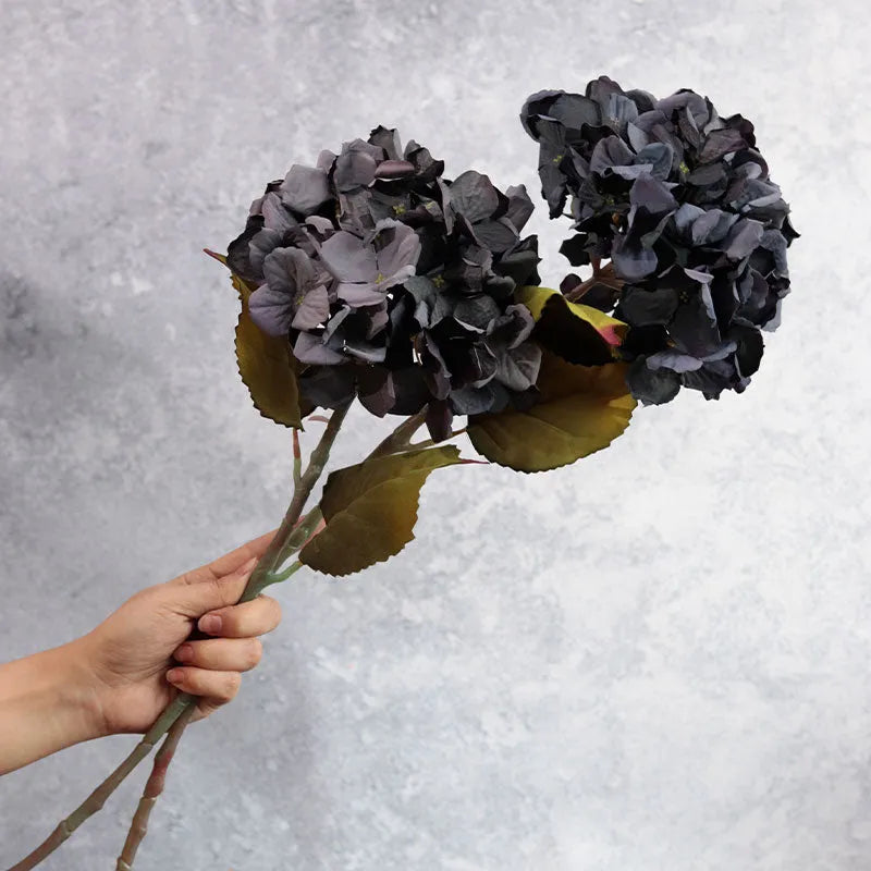 Artificial Hydrangea Flower Sticks | Set of 2