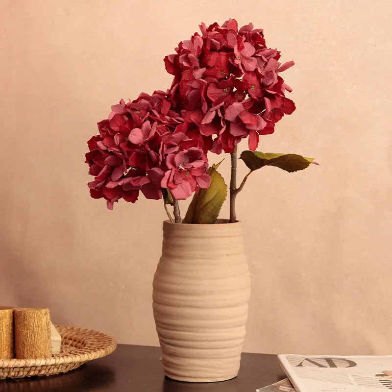 Artificial Hydrangea Flower Sticks | Set of 2