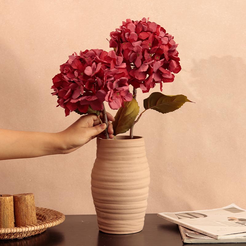 Artificial Hydrangea Flower Sticks | Set of 2