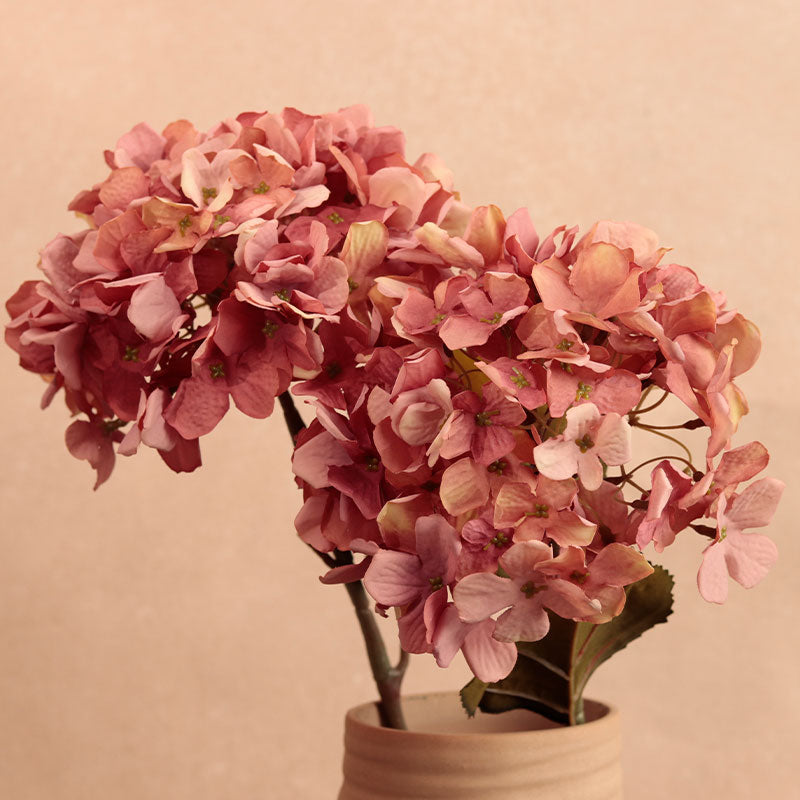 Artificial Hydrangea Flower Sticks | Set of 2