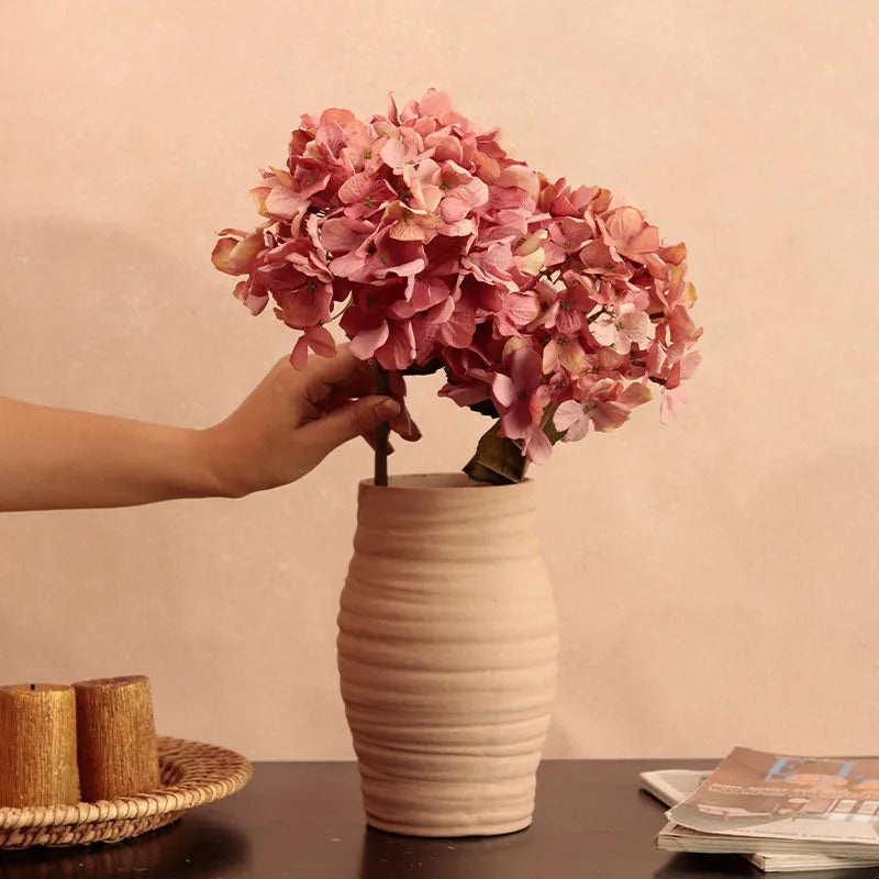 Artificial Hydrangea Flower Sticks | Set of 2