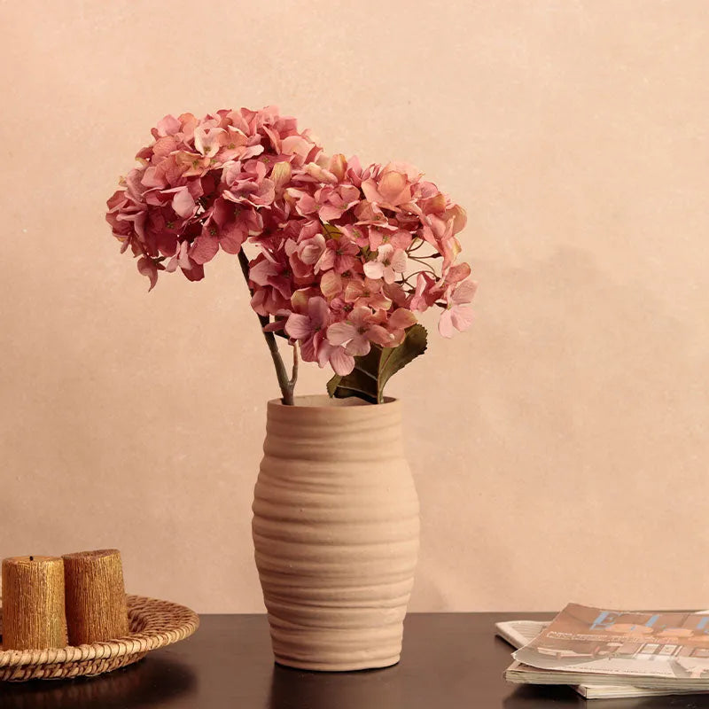 Artificial Hydrangea Flower Sticks | Set of 2