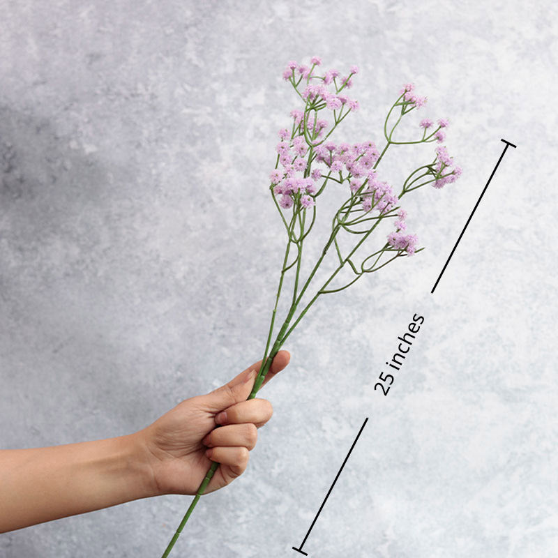Artificial Baby's Breath Sticks | Set of 6 Lavender
