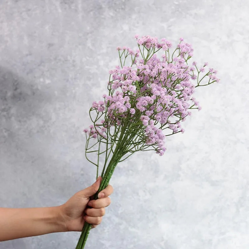 Artificial Baby's Breath Sticks | Set of 6 Lavender