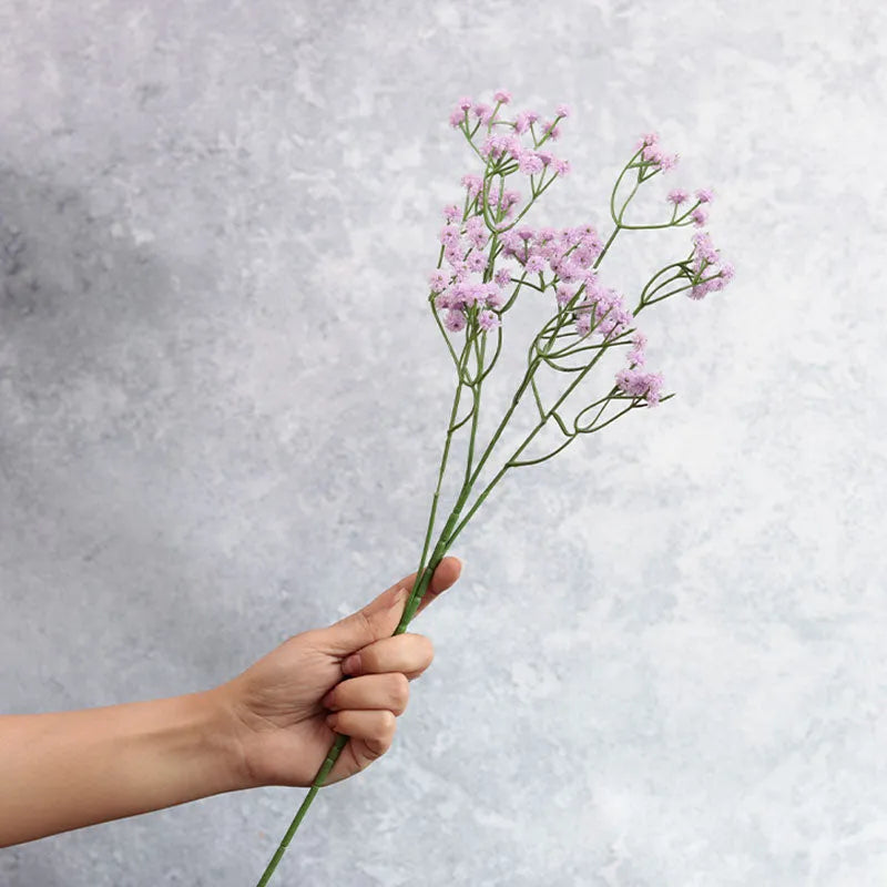 Artificial Baby's Breath Sticks | Set of 6 Lavender