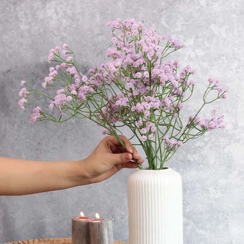 Artificial Baby's Breath Sticks | Set of 6 Lavender