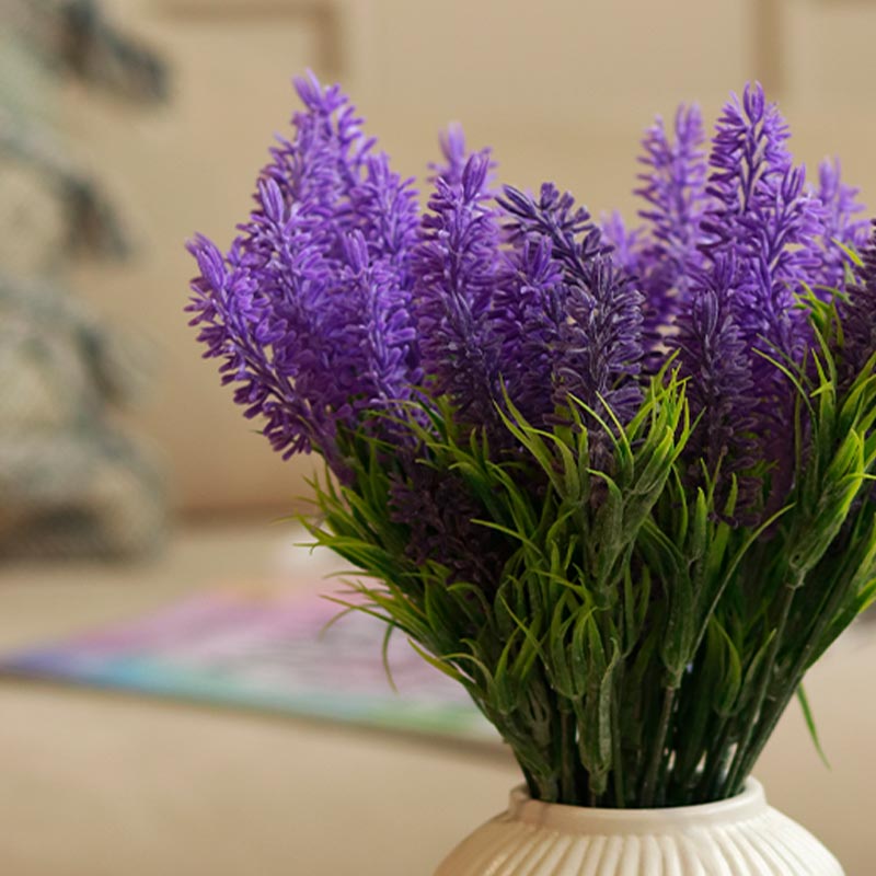 Artificial Lavender Bouquet | Multiple Colors Purple