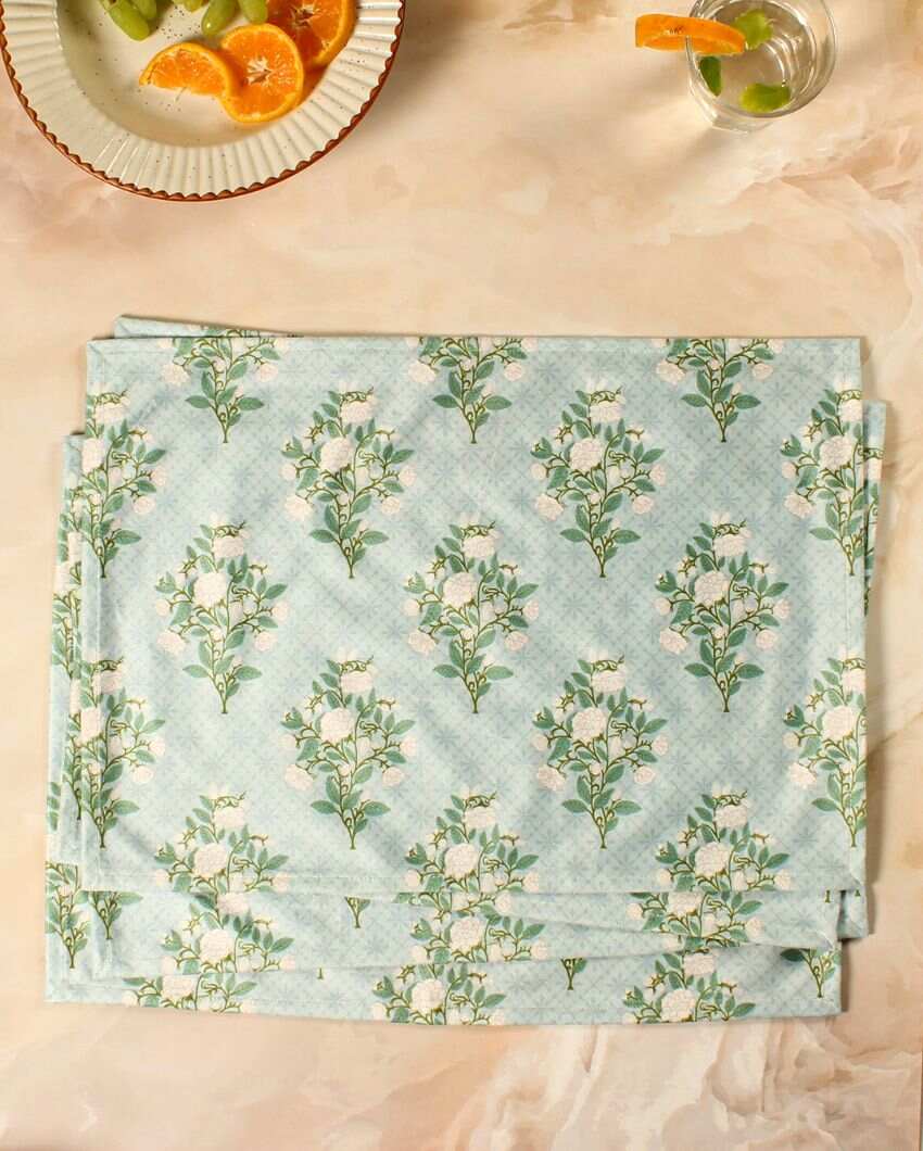 Maalti Printed Velvet Placemats | 13 x 19 inches