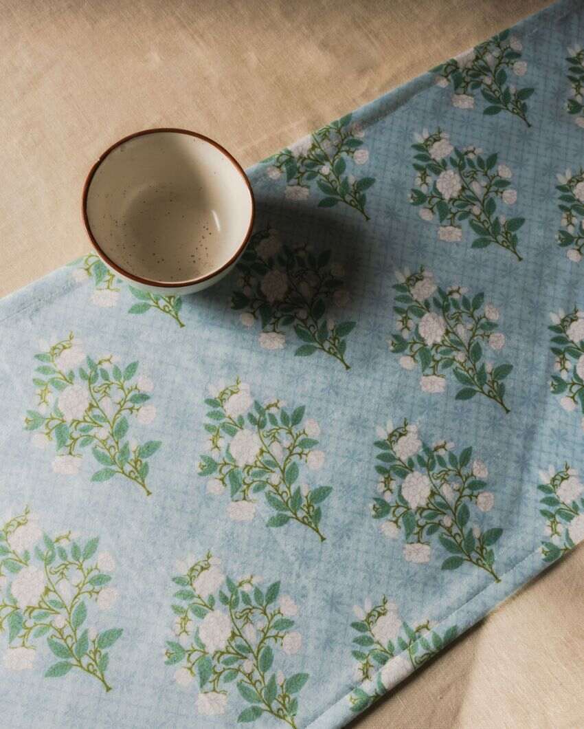 Attractive Maalti Velvet Table Runner | 13 x 59 inches