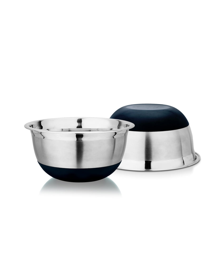 Essential Stainless Steel Mixing Bowl | Set of 2 | 11 x 5 inches