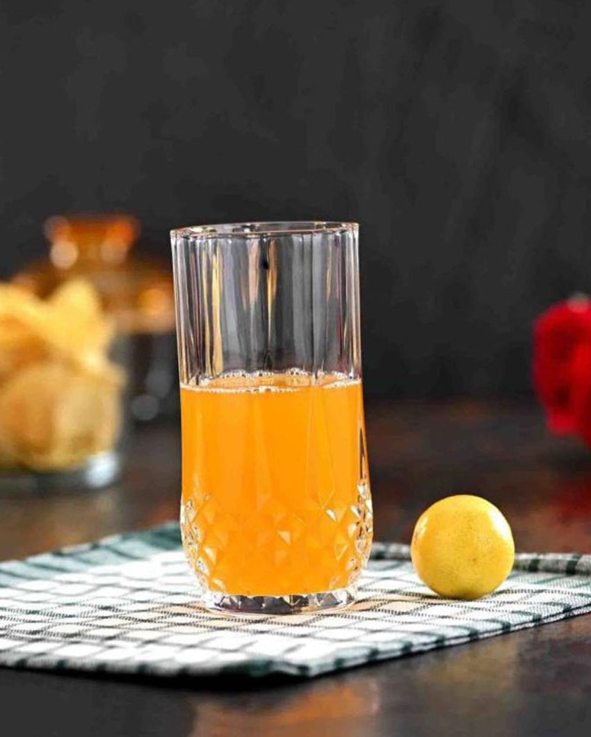 Classic Tumbler Clear Glass Water & Juice Glasses | 200ML | 3 x 5 inches